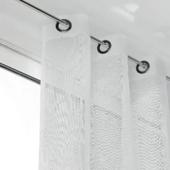 Voilage grande largeur semi-transparent