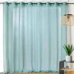 Voilage grande largeur semi-transparent