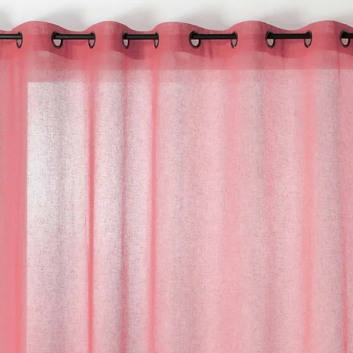 Voilage grande largeur semi-transparent