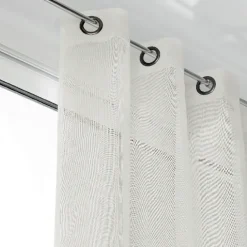 Voilage grande largeur semi-transparent