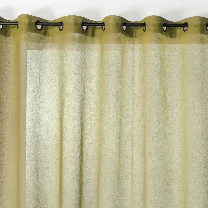 Voilage grande largeur semi-transparent