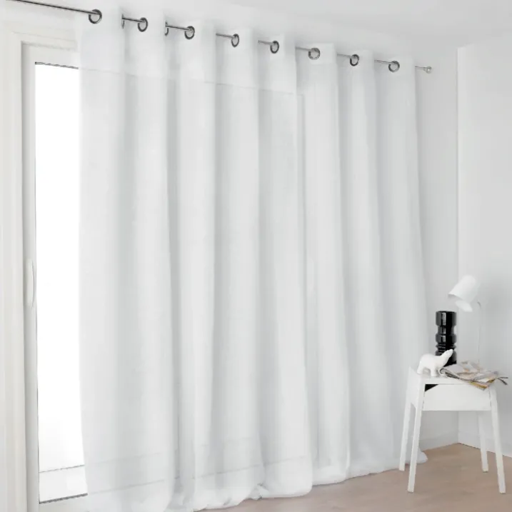 Voilage grande largeur semi-transparent