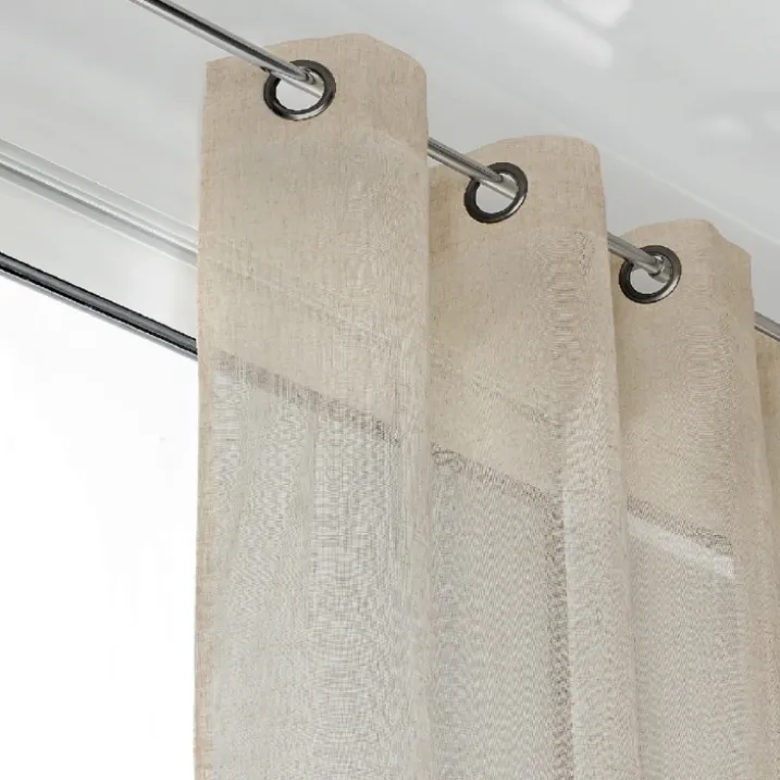 Voilage grande largeur semi-transparent