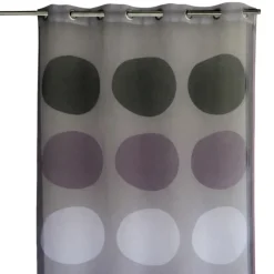 Voilage à motif de gros pois