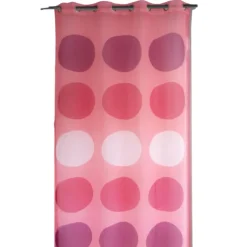 Voilage à motif de gros pois