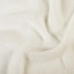 Voilage à oeillets tamisant à fil flammé