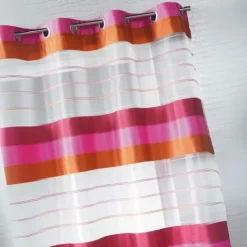 Voilage organza aux rayures horizontales