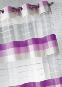Voilage organza aux rayures horizontales