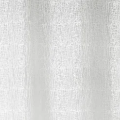 Voilage organza brodé prêt à poser
