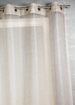 Voilage organza effet résille