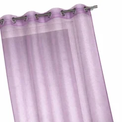 Voilage organza à fines rayures horizontales