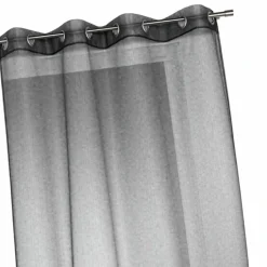 Voilage organza à fines rayures horizontales