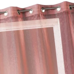 Voilage organza à gouttes métalliques