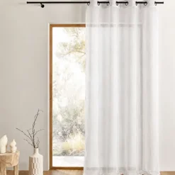 Voilage organza à gouttes métalliques