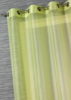 Voilage organza à rayures horizontales