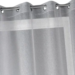 Voilage organza uni prêt à poser