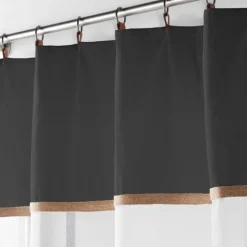Voilage sablé esprit loft