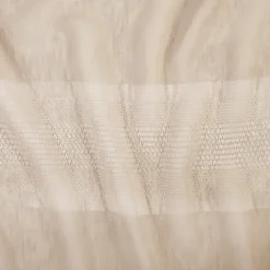Voilage tamisant ajouré à esprit macramé
