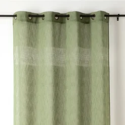 Voilage tamisant ajouré à esprit macramé