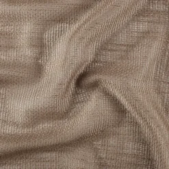Voilage tamisant à œillets effet filet ajouré