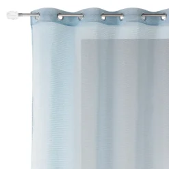 Voilage uni en maille filet